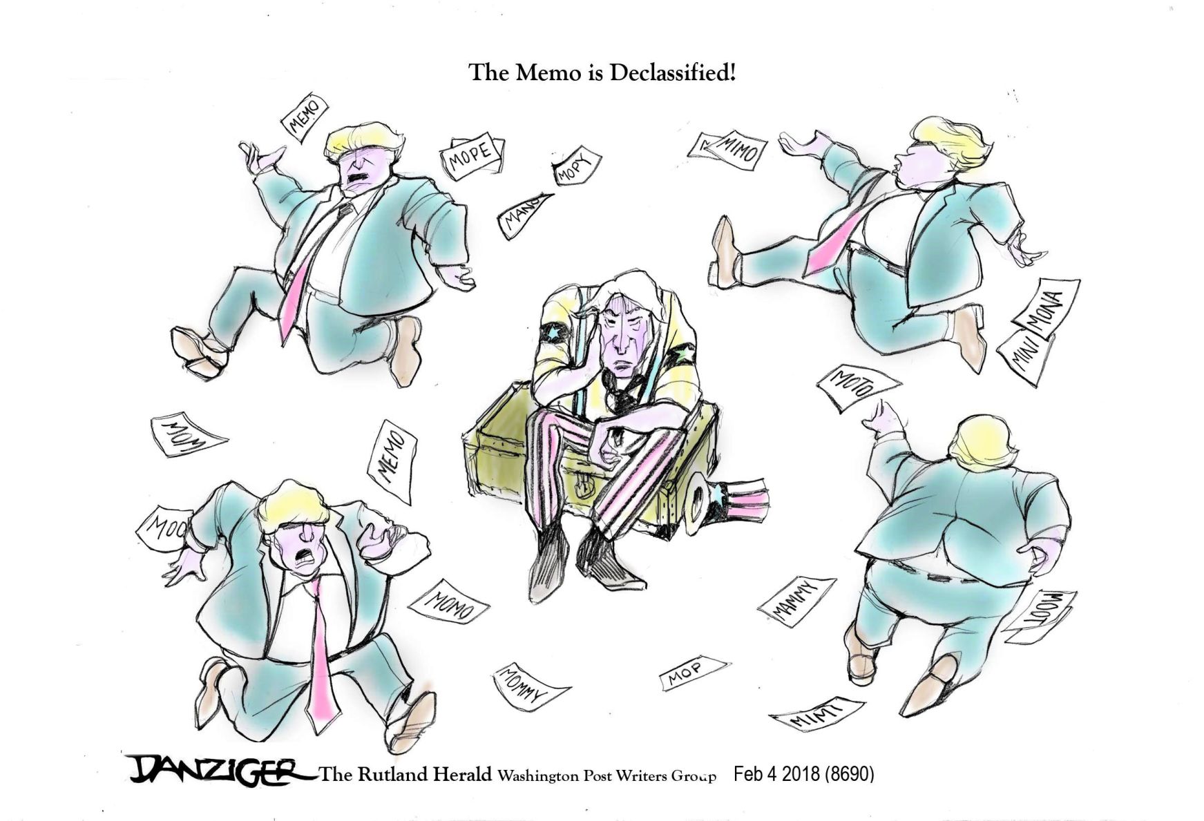 Jeff Danziger cartoon